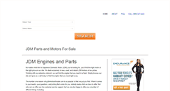 Desktop Screenshot of jdmmotorsforsale.com